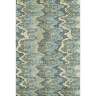 Piper Looms Mayfield Waves AMF750 Sage Machine Washable Area Rug main image