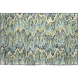 Piper Looms Mayfield Waves AMF750 Sage Machine Washable Area Rug Scatter Main Image