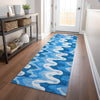 Piper Looms Mayfield Waves AMF750 Sky Machine Washable Area Rug Runner Lifestyle Image Feature