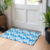 Piper Looms Mayfield Waves AMF750 Sky Machine Washable Area Rug Scatter Lifestyle Image Feature