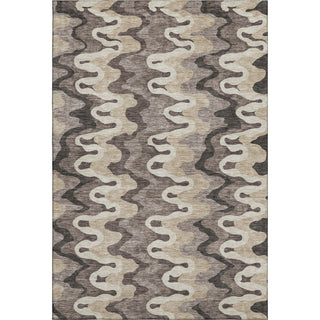 Piper Looms Mayfield Waves AMF750 Taupe Machine Washable Area Rug main image