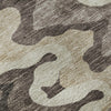 Piper Looms Mayfield Waves AMF750 Taupe Machine Washable Area Rug Swatch Image