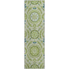 Piper Looms Mayfield Floral AMF751 Aloe Machine Washable Area Rug Runner Main Image