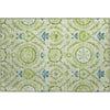 Piper Looms Mayfield Floral AMF751 Aloe Machine Washable Area Rug Scatter Main Image