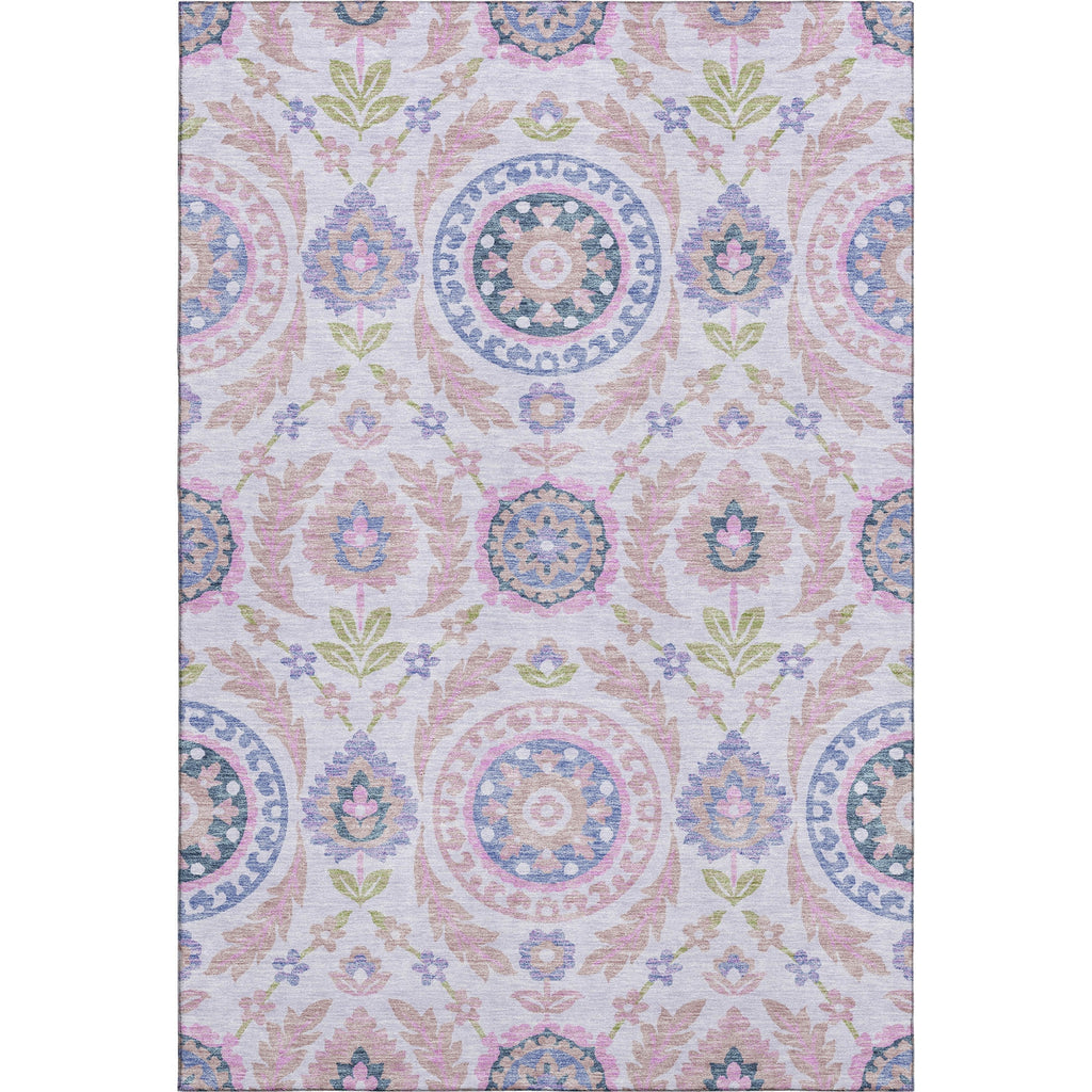 Piper Looms Mayfield Floral AMF751 Blush Machine Washable Area Rug main image