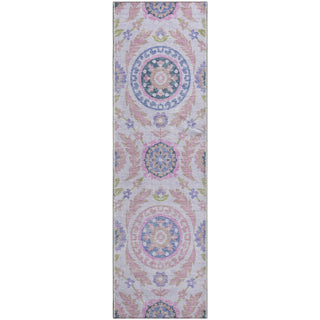 Piper Looms Mayfield Floral AMF751 Blush Machine Washable Area Rug Runner Main Image