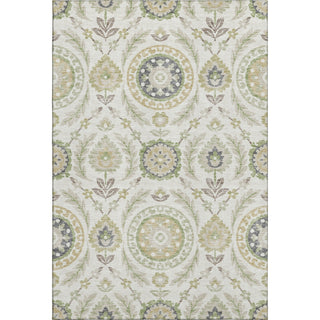 Piper Looms Mayfield Floral AMF751 Ivory Machine Washable Area Rug main image