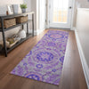 Piper Looms Mayfield Floral AMF751 Lavender Machine Washable Area Rug Runner Lifestyle Image Feature
