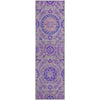 Piper Looms Mayfield Floral AMF751 Lavender Machine Washable Area Rug Runner Main Image