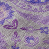 Piper Looms Mayfield Floral AMF751 Lavender Machine Washable Area Rug Swatch Image