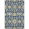 Piper Looms Mayfield Floral AMF751 Navy Machine Washable Area Rug main image