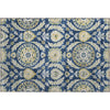 Piper Looms Mayfield Floral AMF751 Navy Machine Washable Area Rug Scatter Main Image