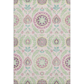 Piper Looms Mayfield Floral AMF751 Pink Machine Washable Area Rug main image