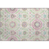 Piper Looms Mayfield Floral AMF751 Pink Machine Washable Area Rug Scatter Main Image