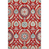 Piper Looms Mayfield Floral AMF751 Red Machine Washable Area Rug main image