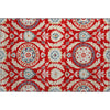 Piper Looms Mayfield Floral AMF751 Red Machine Washable Area Rug Scatter Main Image