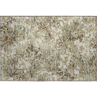 Piper Looms Mayfield Floral AMF752 Beige Machine Washable Area Rug Scatter Main Image