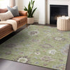 Piper Looms Mayfield Oushak AMF753 Aloe Machine Washable Area Rug Lifestyle Image Feature