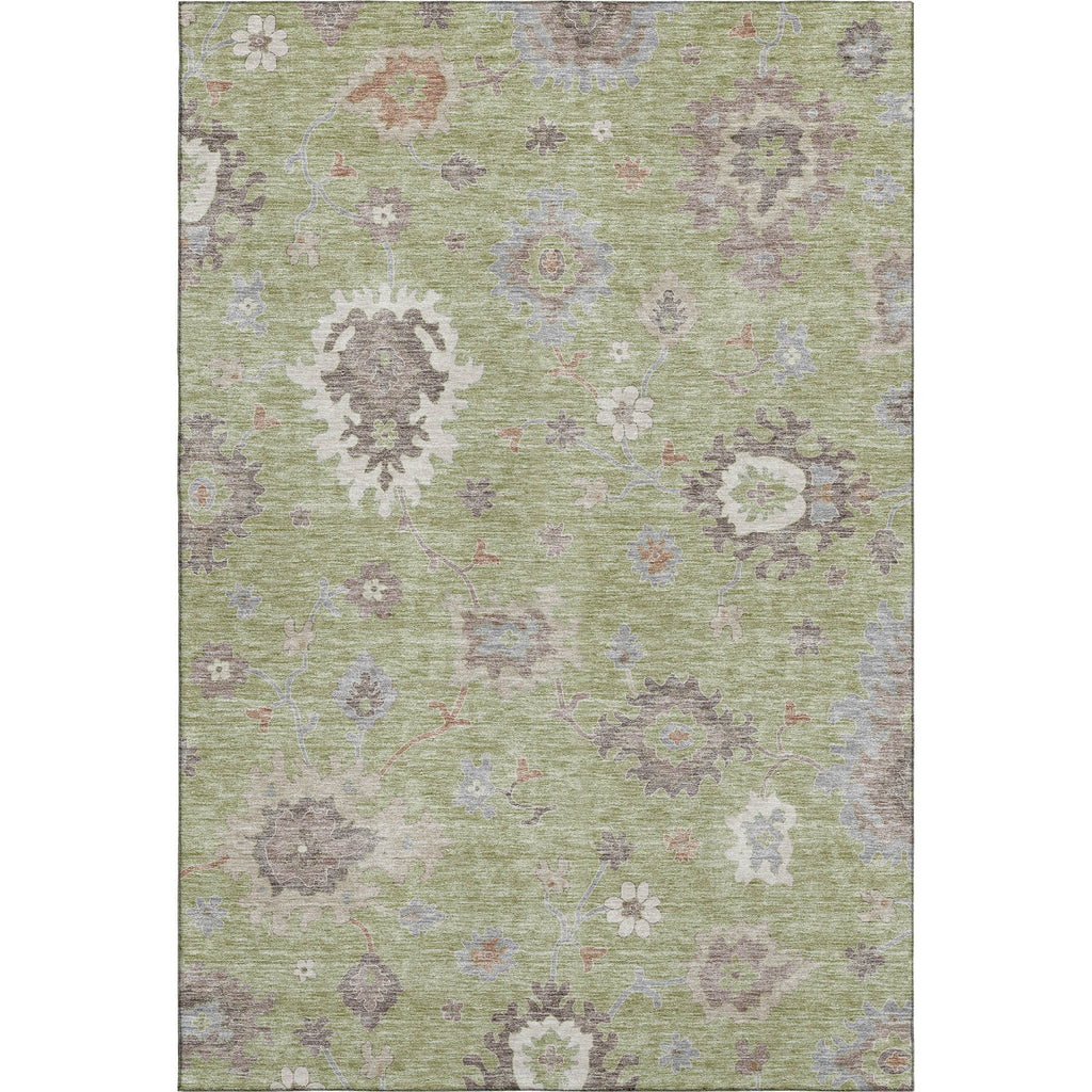 Piper Looms Mayfield Oushak AMF753 Aloe Machine Washable Area Rug main image