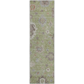 Piper Looms Mayfield Oushak AMF753 Aloe Machine Washable Area Rug Runner Main Image