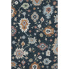 Piper Looms Mayfield Oushak AMF753 Black Machine Washable Area Rug main image