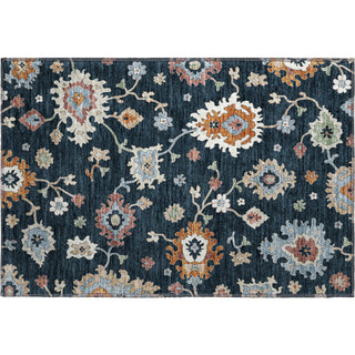 Piper Looms Mayfield Oushak AMF753 Black Machine Washable Area Rug Scatter Main Image