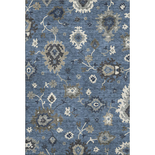Piper Looms Mayfield Oushak AMF753 Blue Machine Washable Area Rug main image