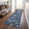 Piper Looms Mayfield Oushak AMF753 Blue Machine Washable Area Rug Runner Lifestyle Image Feature
