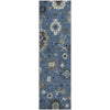 Piper Looms Mayfield Oushak AMF753 Blue Machine Washable Area Rug Runner Main Image
