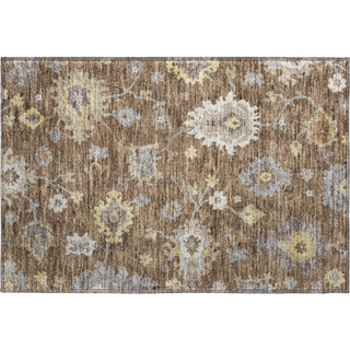 Piper Looms Mayfield Oushak AMF753 Chocolate Machine Washable Area Rug Scatter Main Image