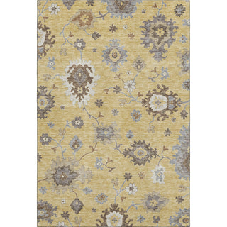 Piper Looms Mayfield Oushak AMF753 Gold Machine Washable Area Rug main image
