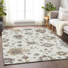 Piper Looms Mayfield Oushak AMF753 Ivory Machine Washable Area Rug Lifestyle Image Feature
