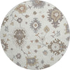 Piper Looms Mayfield Oushak AMF753 Ivory Machine Washable Area Rug Round Main Image