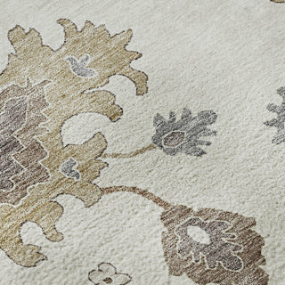 Piper Looms Mayfield Oushak AMF753 Ivory Machine Washable Area Rug Swatch Image