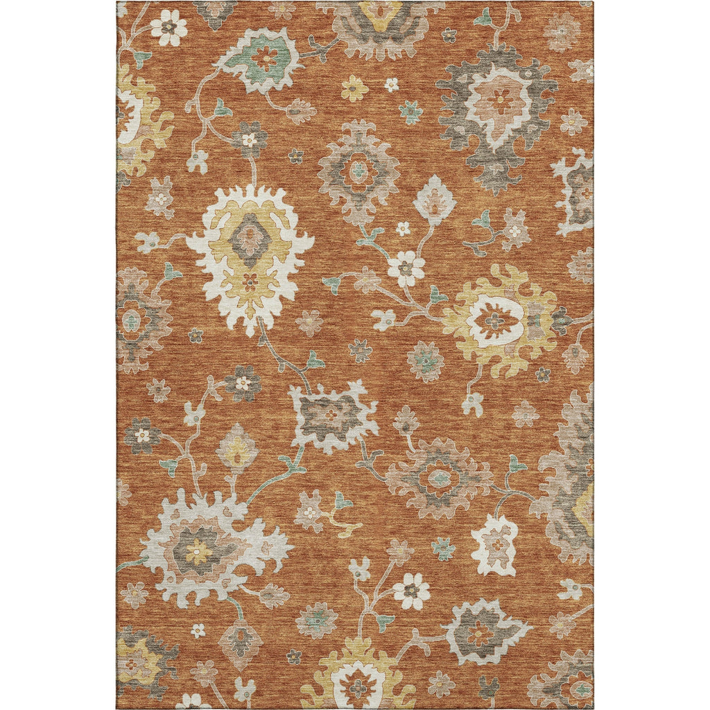 Piper Looms Mayfield Oushak AMF753 Paprika Machine Washable Area Rug main image
