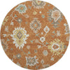 Piper Looms Mayfield Oushak AMF753 Paprika Machine Washable Area Rug Round Main Image