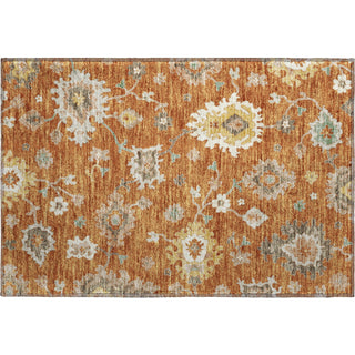 Piper Looms Mayfield Oushak AMF753 Paprika Machine Washable Area Rug Scatter Main Image
