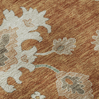 Piper Looms Mayfield Oushak AMF753 Paprika Machine Washable Area Rug Swatch Image