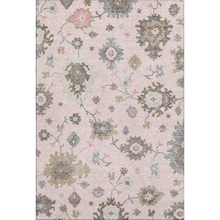 Piper Looms Mayfield Oushak AMF753 Pink Machine Washable Area Rug main image
