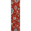Piper Looms Mayfield Oushak AMF753 Red Machine Washable Area Rug Runner Main Image