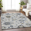 Piper Looms Mayfield Oushak AMF753 Silver Machine Washable Area Rug Lifestyle Image Feature