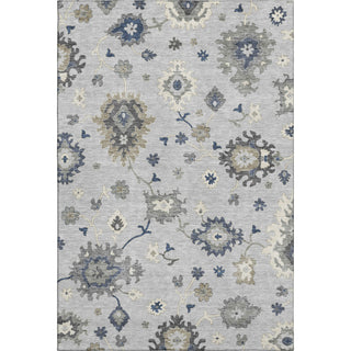 Piper Looms Mayfield Oushak AMF753 Silver Machine Washable Area Rug main image