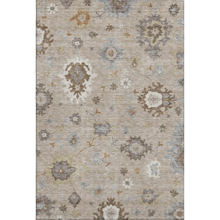 Piper Looms Mayfield Oushak AMF753 Taupe Machine Washable Area Rug main image