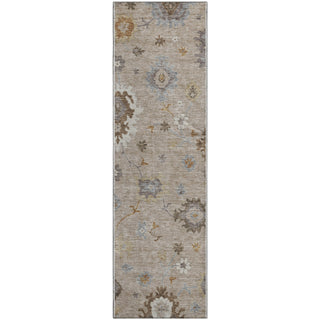 Piper Looms Mayfield Oushak AMF753 Taupe Machine Washable Area Rug Runner Main Image