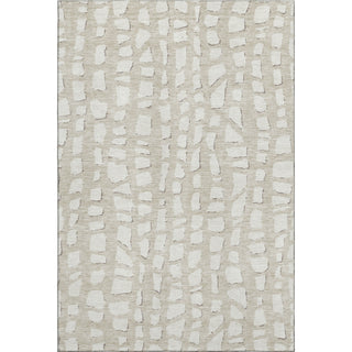 Piper Looms Mayfield Squares AMF754 Beige Machine Washable Area Rug main image
