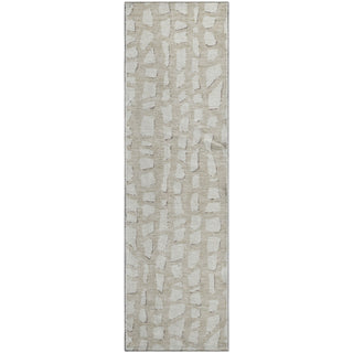 Piper Looms Mayfield Squares AMF754 Beige Machine Washable Area Rug Runner Main Image