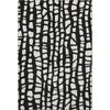 Piper Looms Mayfield Squares AMF754 Black Machine Washable Area Rug main image