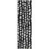 Piper Looms Mayfield Squares AMF754 Black Machine Washable Area Rug Runner Main Image