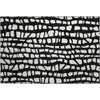 Piper Looms Mayfield Squares AMF754 Black Machine Washable Area Rug Scatter Main Image
