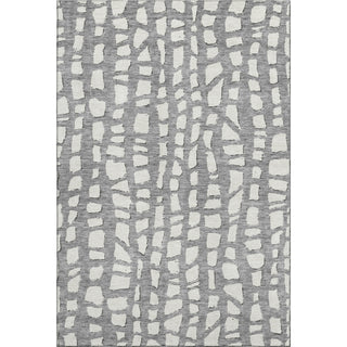 Piper Looms Mayfield Squares AMF754 Gray Machine Washable Area Rug main image